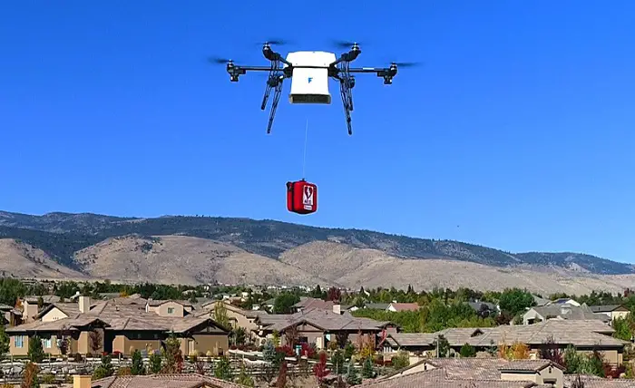 The Nevada-based drone delivery start-up, Flirtey, has launched a new delivery drone, the Flirtey Eagle.